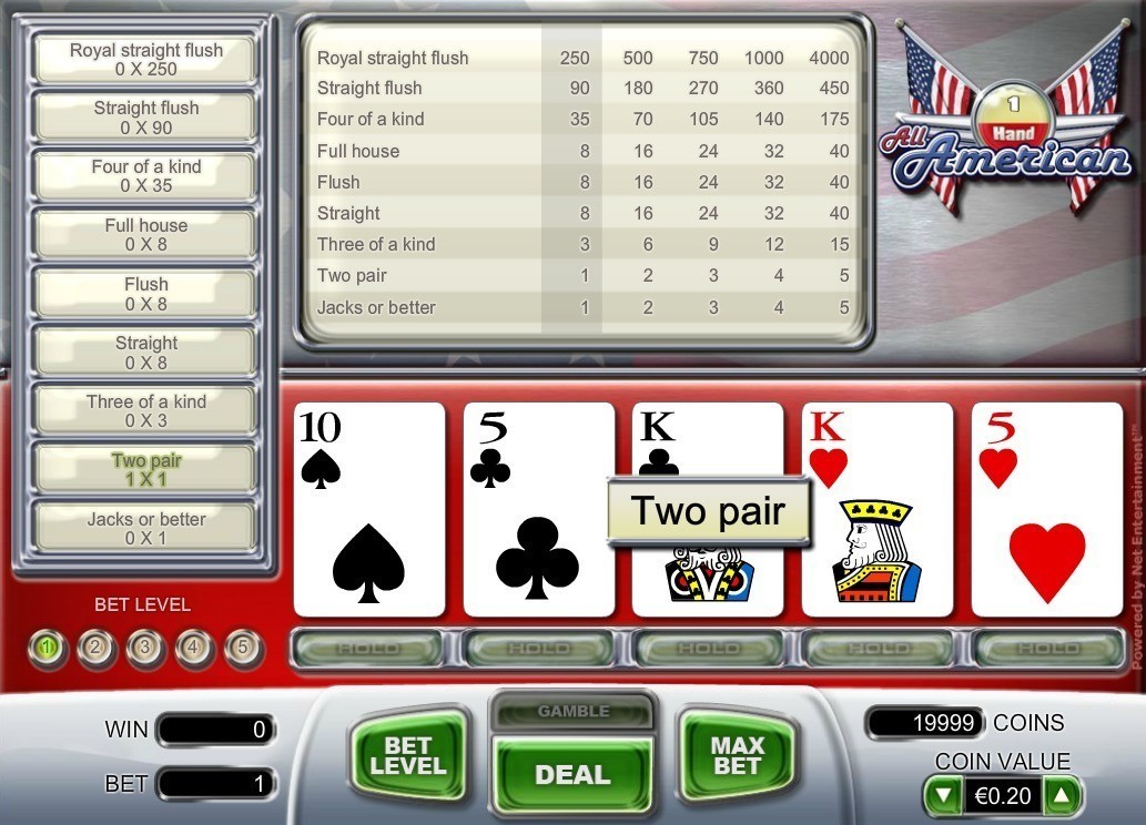 Видеопокер онлайн