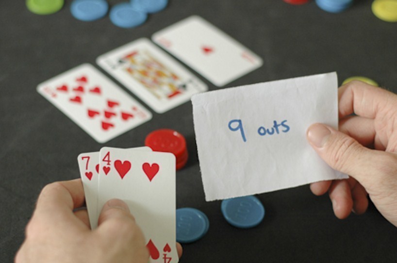 Таблица аутов в покере