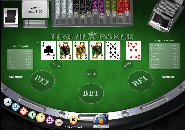 Tequila poker