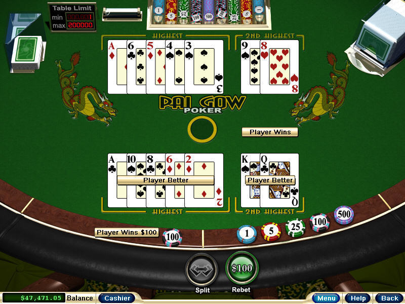 Pai Gow poker