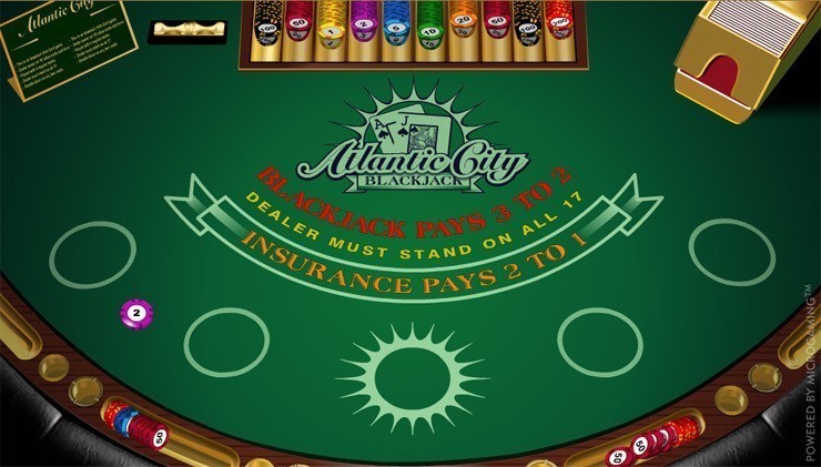 Atlantic City blackjack