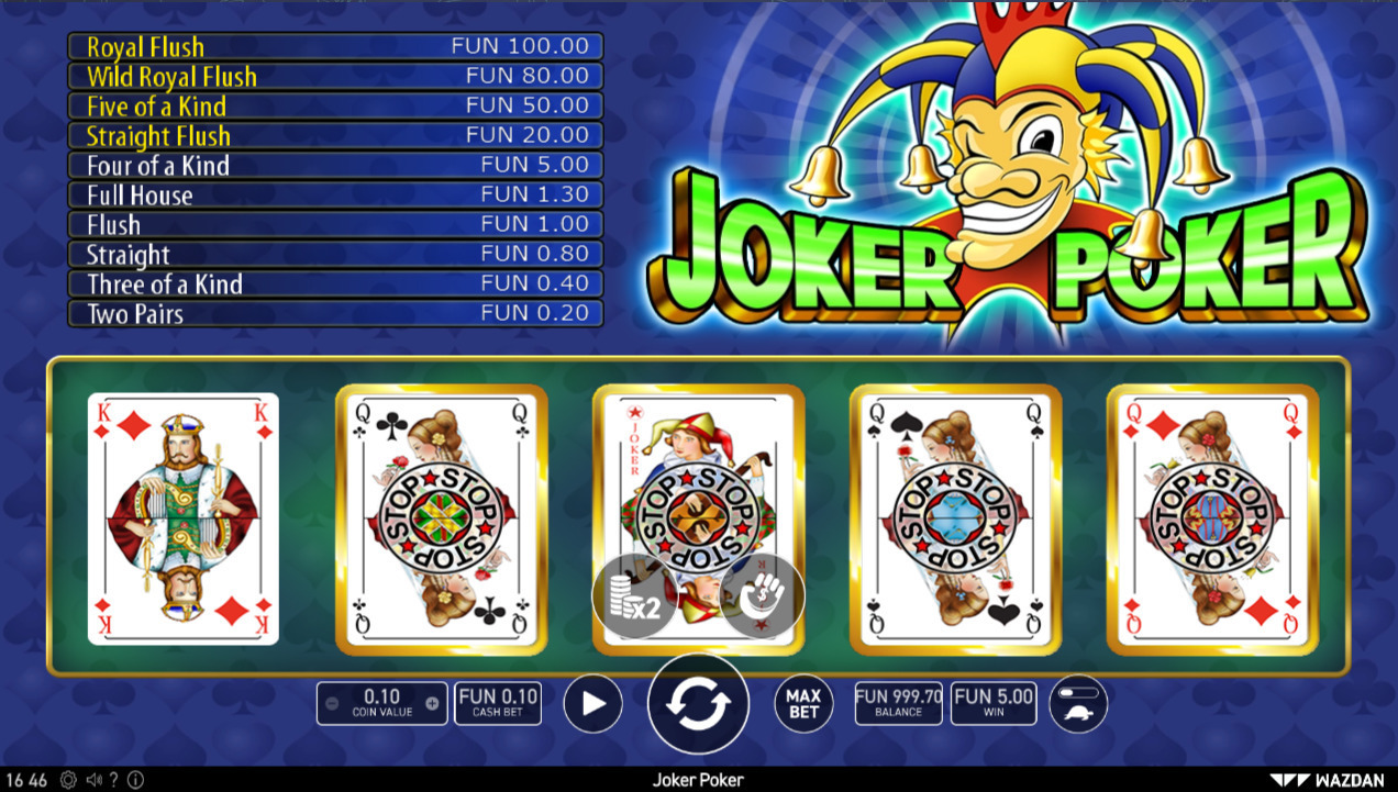 Joker Poker от WazDan